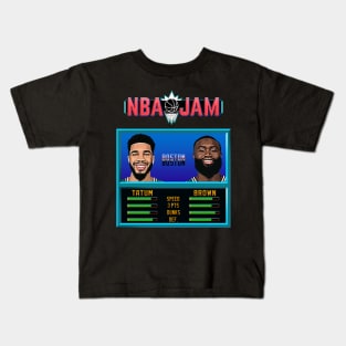 NBA JAM - Boston Basketball Kids T-Shirt